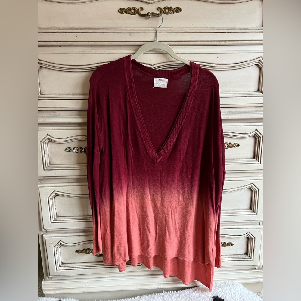 Ombré light weight sweater from urban outfitters
